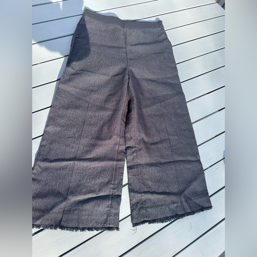 H&M linen high waisted pants cropped - Picture 4 of 13